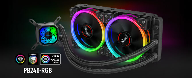 A Look at the Rosewill PB240-RGB AIO Liquid CPU Cooler